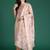 Women Floral Embroidered Thread Work Cotton Kurta with Trousers & With Dupatta