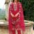Women Floral Embroidered Regular Thread Work Kurta with Trousers & With Dupatta
