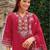 Women Floral Embroidered Regular Thread Work Kurta with Trousers & With Dupatta