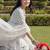 Women Floral Printed Empire Pure Cotton Kurta with Trousers & With Dupatta