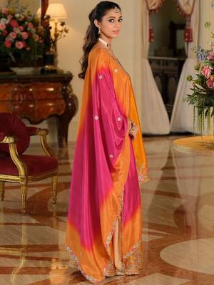 Women Ethnic Motifs Embroidered Empire Thread Work Kurta with Sharara & With Dupatta 3