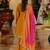 Women Ethnic Motifs Embroidered Empire Thread Work Kurta with Sharara & With Dupatta