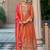 Ethnic Motifs Embroidered Sequinned Anarkali Kurta with Trouser & Dupatta