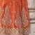 Ethnic Motifs Embroidered Sequinned Anarkali Kurta with Trouser & Dupatta