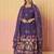Floral Printed Round Neck Pure Cotton Anarkali With Trousers & Dupatta