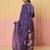 Floral Printed Round Neck Pure Cotton Anarkali With Trousers & Dupatta