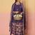 Floral Printed Round Neck Pure Cotton Anarkali With Trousers & Dupatta