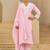 Women Embroidered Regular Thread Work Pure Cotton Kurta Set With Dupatta