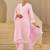 Women Embroidered Regular Thread Work Pure Cotton Kurta Set With Dupatta