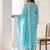 Women Ethnic Motifs Embroidered Regular Chikankari Pure Cotton Kurta with Trousers & With Dupatta