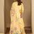 Floral Embroidered Thread Work Pure Cotton Straight Kurta With Trousers & Dupatta