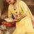 Floral Embroidered Thread Work Pure Cotton Straight Kurta With Trousers & Dupatta