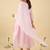 Floral Embroidered V Neck A Line Pure Cotton Kurta With Trousers & Dupatta