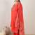 Plus Size Printed Mirror Work Pure Cotton Kurta with Trousers & With Dupatta