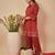 Women Ethnic Motifs Embroidered Regular Thread Work Pure Cotton Kurta with Trousers