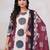 Women Floral Printed Regular Thread Work Pure Cotton Kurta with Trousers & With Dupatta
