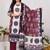 Women Floral Printed Regular Thread Work Pure Cotton Kurta with Trousers & With Dupatta
