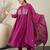 Floral Embroidered Thread Work Pure Cotton Kurta With Trousers & Dupatta