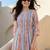 Women Printed Regular Beads and Stones Pure Cotton Kurta with Trousers