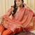 Women Printed Regular Thread Work Kurta with Trousers & With Dupatta