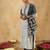 Floral Printed Mirror Work Pure Cotton Kurta with Palazzos & With Dupatta