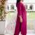 Women Regular Thread Work Kurta with Trousers & With Dupatta