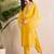 Women Ethnic Motifs Embroidered Regular Kurta with Trousers & With Dupatta