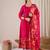 Women Floral Printed Regular Pure Cotton Kurta with Trousers & Dupatta