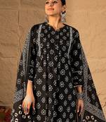 Women Ethnic Motifs Printed Pure Cotton Kurta with Trouser & Dupatta