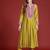 Mirror Work Embroidered Pleated Work Kurta with Trousers