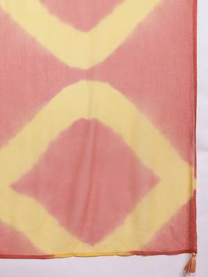 Women Embroidered Panelled Mirror Work Pure Cotton Kurta with Trousers & Dupatta 4