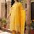 Women Ethnic Motifs Printed Regular Pure Cotton Kurta with Trousers & With Dupatta