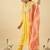 Women Embroidered Mirror Work Pure Cotton Kurta with Trousers & With Dupatta
