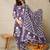 Floral Printed V-Neck Pure Cotton Straight Kurta With Trousers And Dupatta