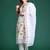 Floral Printed Sequinned Pure Cotton Kurta With Trousers & Dupatta