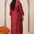 Women Ethnic Motifs Regular Kurta with Trousers & With Dupatta