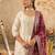 Ethnic Motifs Embroidered Regular Sequinned Kurta with Trousers & Dupatta