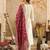 Ethnic Motifs Embroidered Regular Sequinned Kurta with Trousers & Dupatta