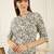 Floral Printed Thread Work Pure Cotton Kurta With Palazzos