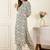 Floral Printed Thread Work Pure Cotton Kurta With Palazzos