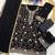 Black embroidered georgette semi-stitched palazzo style salwar suit