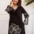 Women Floral Printed Regular Thread Work Kurta with Palazzos
