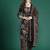 Floral Printed Sequinned Pure Cotton Kurta With Trousers & Dupatta