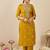 Women Ethnic Motifs Embroidered Kurta With Trousers & Dupatta Kurta Sets