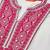Ethnic Motifs Embroidered Pleated Mirror Work Kurta with Trousers