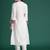 Ethnic Motifs Embroidered Pleated Mirror Work Kurta with Trousers