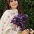 Women Floral Embroidered Regular Sequinned Pure Cotton Kurta with Trousers & With Dupatta