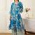 Women Floral Printed Regular Pure Cotton Kurta with Palazzos & With Dupatta