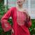 Women Ethnic Motifs Embroidered Regular Sequinned Kurta with Trousers