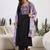 Floral Embroidered Yoke Design Round Neck Regular Kurta With Trouser & Dupatta